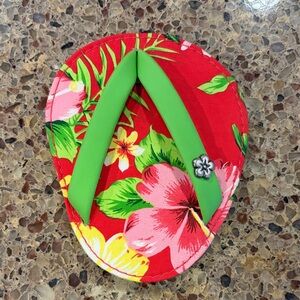 Floral Flip Flop Coaster